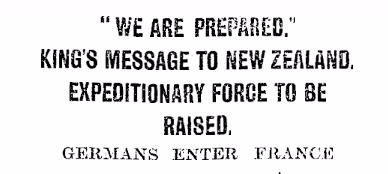 King's Message to New Zealand: We Are Prepared